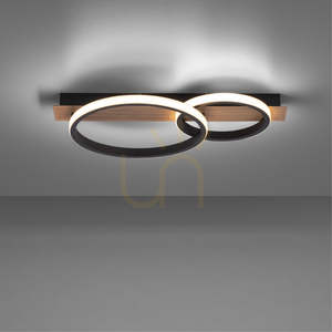 TROOPER Plafond 15615-78 Black 1xLED small 4