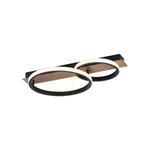 TROOPER Plafond 15615-78 Black 1xLED small 6