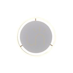LED stropné svietidlo JUST LIGHT RITUS 15391-60, matná mosadz, 39,3 cm, Switchmo small 13
