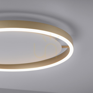LED stropné svietidlo JUST LIGHT RITUS 15391-60, matná mosadz, 39,3 cm, Switchmo small 8