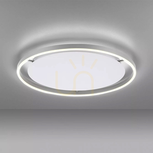 Plafón RITUS 15392-95 Silver 1xLED small 14