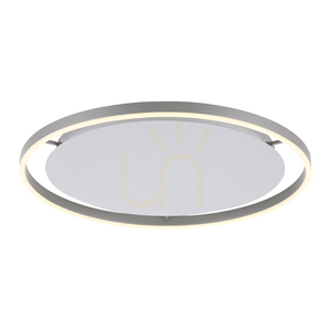 Plafón RITUS 15392-95 Silver 1xLED small 17