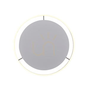 Plafón RITUS 15392-95 Silver 1xLED small 18