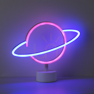 NEON-SATURN 85029-70 Viacfarebná 1xLED stolová lampa small 8