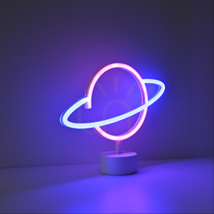 NEON-SATURN 85029-70 Viacfarebná 1xLED stolová lampa small 9