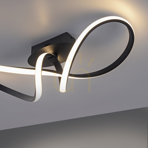Stropné LED svietidlo MARIA 15403-18 čierne, stmievateľné vypínačom, 3000 K small 8