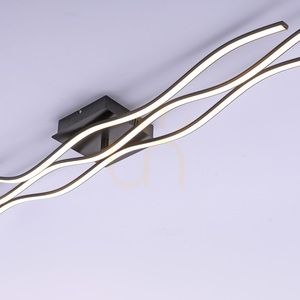 WAVE Plafond 15167-18 Black 3xLED small 10