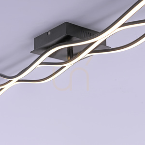 WAVE Plafond 15167-18 Black 3xLED small 9
