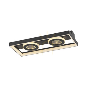 Stropné svietidlo Zuma Line TRAFORO 6854-18 čierne LED 20 W 45 cm small 7