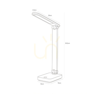 Stolná lampa 1949-WH biela 1xLED small 6