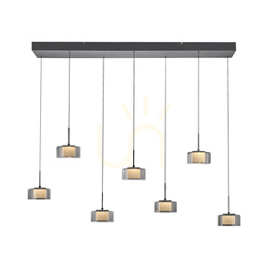 Závesné svietidlo RIKA 2115-18 Black 7xLED 14 Závesné svietidlo RIKA 2115-18 Black 7xLED small 14