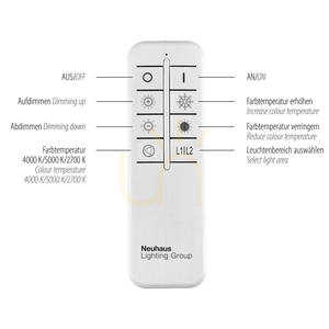 Stropné LED svietidlo Zuma Line ASMIN 14711-55 oceľové 48 W s diaľkovým ovládaním small 5