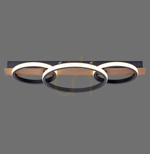 TROOPER Plafond 15616-78 Wood 1xLED small 0