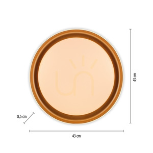 SATI Plafond 14368-60 Mosadz 1xLED small 8
