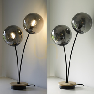 Stolová lampa GREEN WIDOW 11390-79 Black 2xE14. small 14
