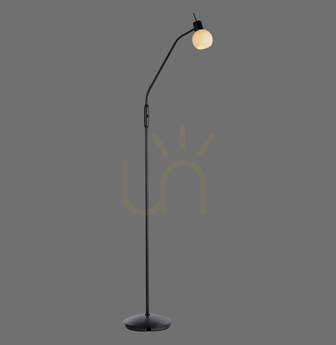 Skontrolujte Stojacia lampa LOKI 12157-18 čierna 1xE14