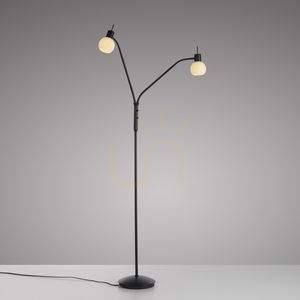 Stojacia lampa LOKI 12158-18 Black 2xE14 small 12