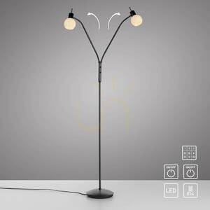 Stojacia lampa LOKI 12158-18 Black 2xE14 small 13
