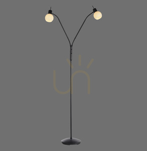 Stojacia lampa LOKI 12158-18 Black 2xE14 small 0