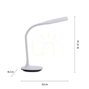 Stolná lampa RAFAEL 13061-16 biela 1xLED small 7