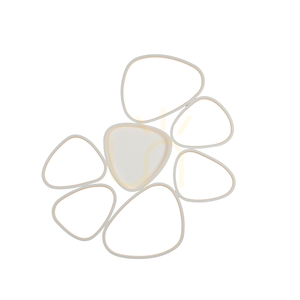 PEBBLES Plafond 14046-16 White 7xLED small 16