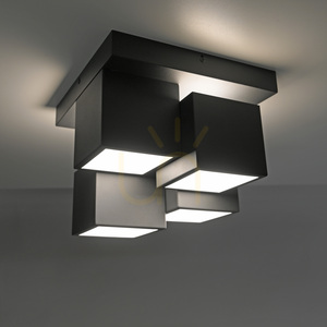 TETRIS Plafond 14114-18 Black 4xLED small 12