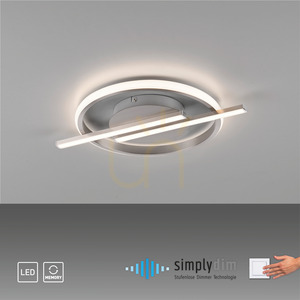 KORSA Plafond 14130-55 Silver 3xLED 13 KORSA Plafond 14130-55 Silver 3xLED small 13