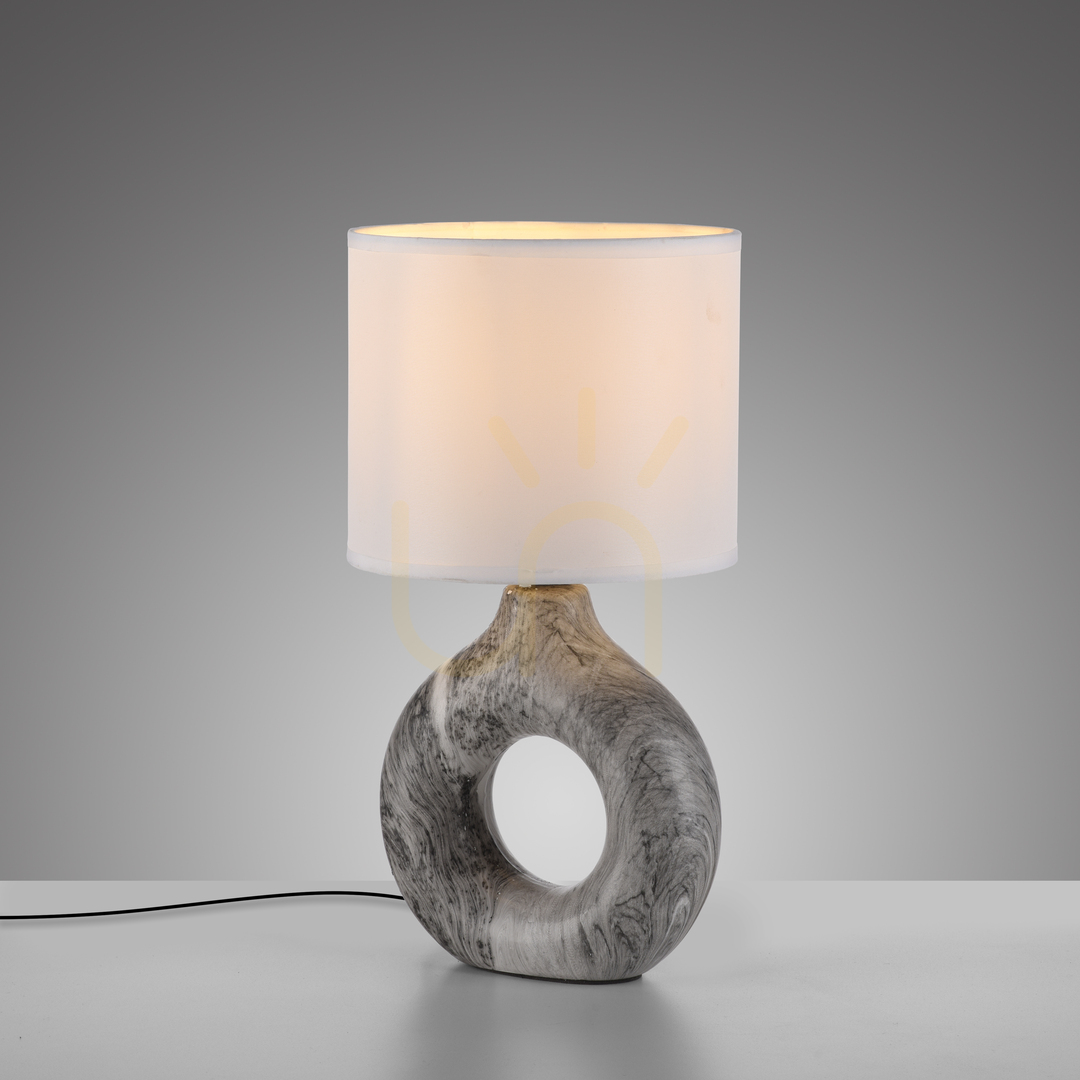 Skontrolujte Stolová lampa CARARA 14193-15 Grey 1xE27 Stolová lampa CARARA 14193-15 Grey 1xE27