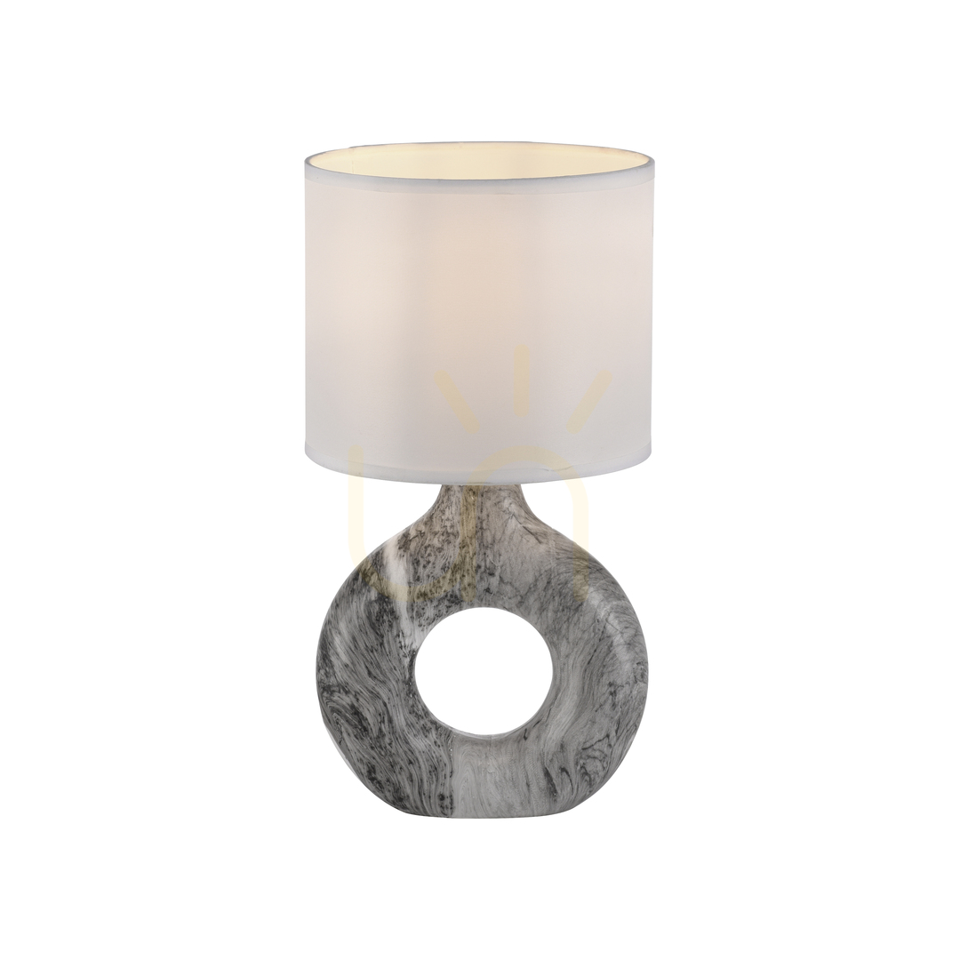 Šou Stolová lampa CARARA 14193-15 Grey 1xE27 Stolová lampa CARARA 14193-15 Grey 1xE27