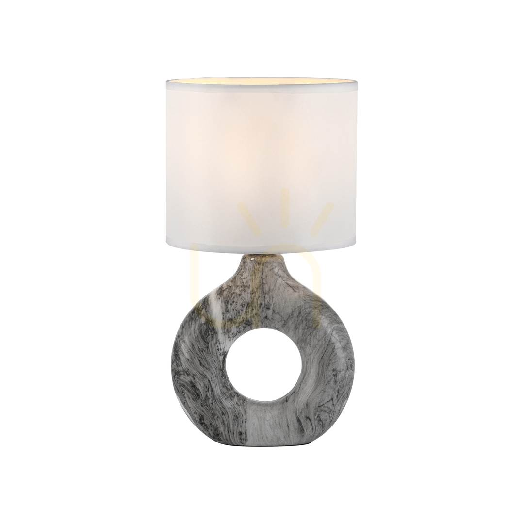 Skontrolujte Stolová lampa CARARA 14193-15 Grey 1xE27 Stolová lampa CARARA 14193-15 Grey 1xE27