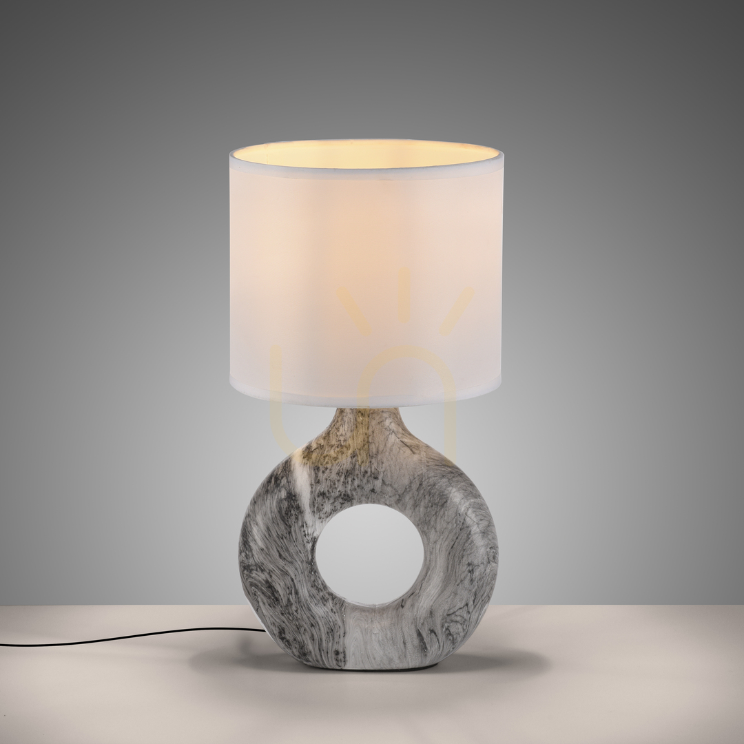 Skontrolujte Stolová lampa CARARA 14193-15 Grey 1xE27 Stolová lampa CARARA 14193-15 Grey 1xE27