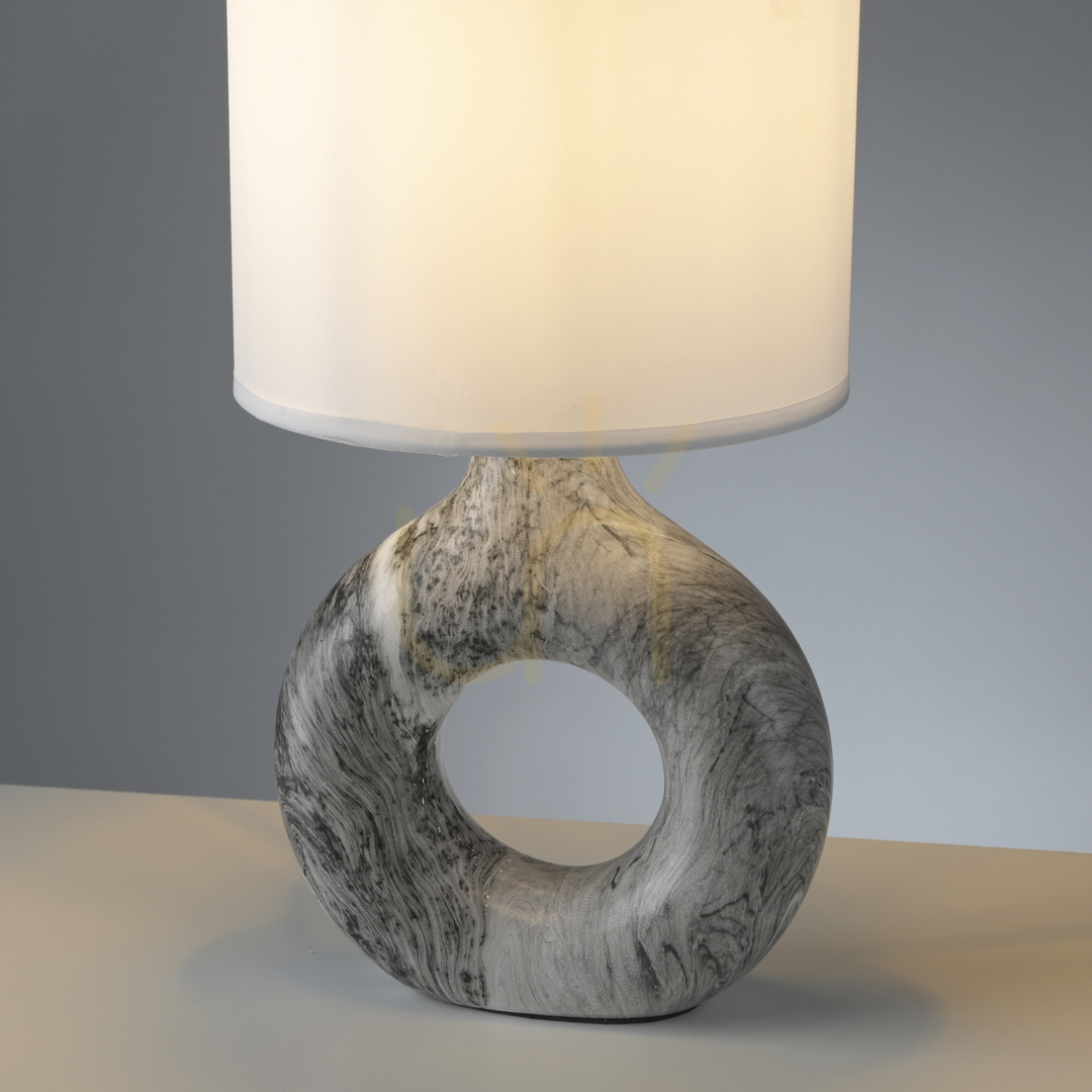 Šou Stolová lampa CARARA 14193-15 Grey 1xE27 Stolová lampa CARARA 14193-15 Grey 1xE27