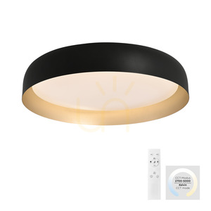 Plafón OSKO 14216-18 Black 1xLED small 1