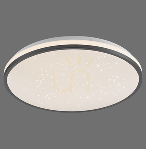 LED stropné svietidlo JUST LIGHT KYLE 14294-18 čierne Ø38 cm, Switchmo small 0