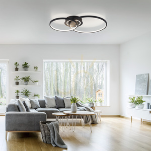 ASMINA Plafond 14540-18 Black 3xLED small 2