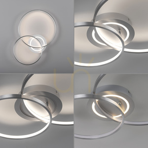 ASMINA Plafond 14540-95 Silver 3xLED small 12