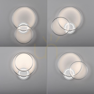 ASMINA Plafond 14540-95 Silver 3xLED small 14
