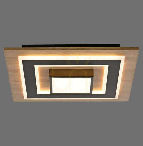 Skontrolujte TOLA plafond 14563-18 Black 1xLED