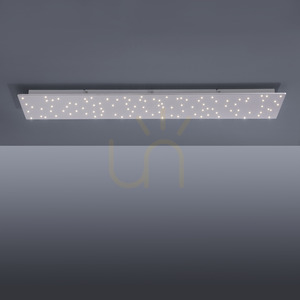 LED prisadené svietidlo Sparkle 14672-55, strieborné, 100 × 25 cm, 20 W 2160 lm, nastaviteľná farba 2700 – 5000 K small 14