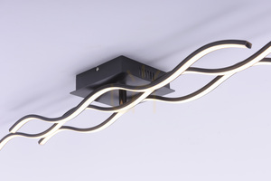 WAVE Plafond 15166-18 Black 1xLED small 10