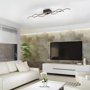 WAVE Plafond 15166-18 Black 1xLED small 2