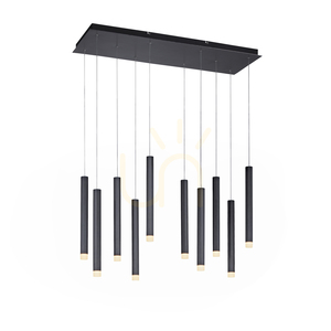 Závesné svietidlo BRUNO 15206-18 Black 10xLED small 6