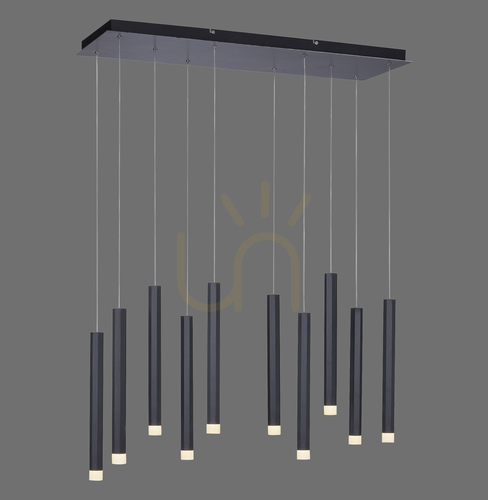 Skontrolujte Závesné svietidlo BRUNO 15206-18 Black 10xLED