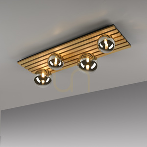 GREEN STIKA Plafón 15209-79 Drevo 4xG9 small 10