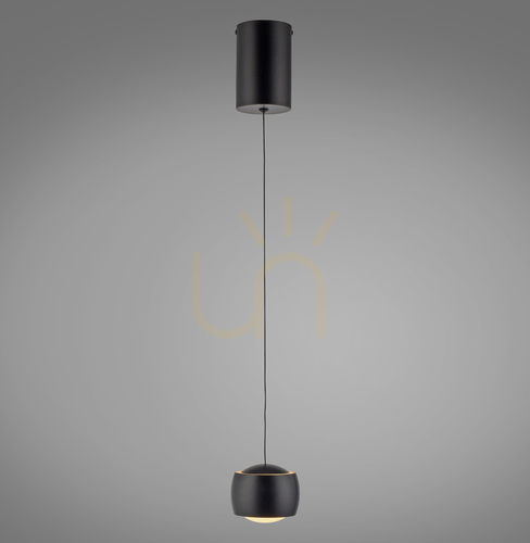 Skontrolujte Závesné svietidlo Zuma Line BALLINI 15260-18 čierne LED 7 W