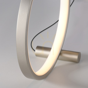 Stolová lampa Zuma Line MINI RITUS 15395-21 strieborná LED 13 W small 9