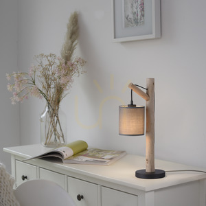 Stolová lampa GREEN TRIB 15784-29 Drevo 1xE27 small 2