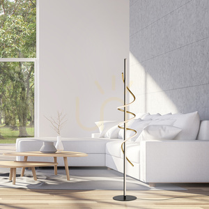 EMANDA 19110-68 Mosadzná 1xLED stojaca lampa small 2