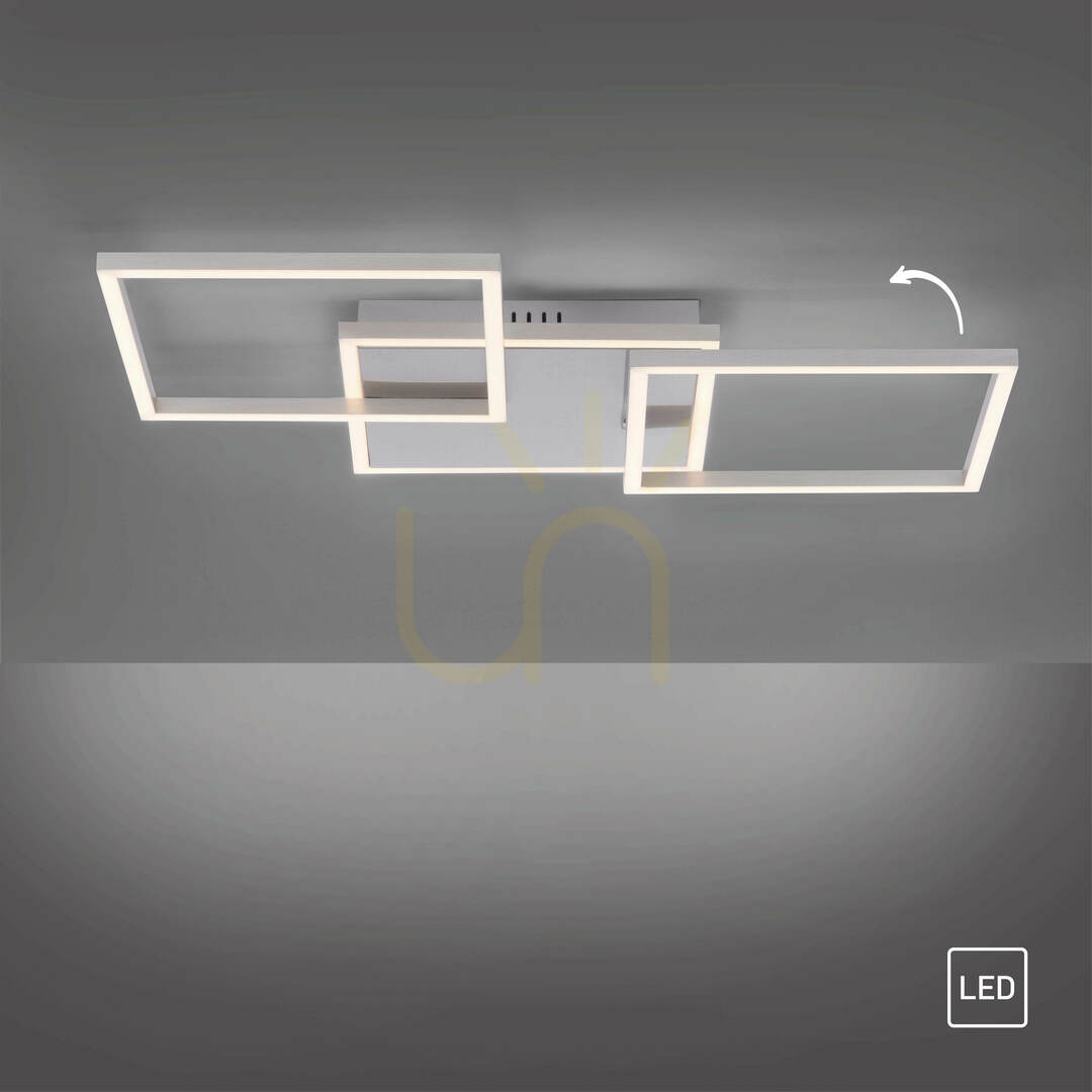 Displej Plafón IVEN 14003-55 Silver 3xLED Plafón IVEN 14003-55 Silver 3xLED