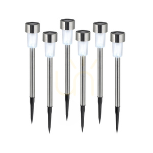 ZUZI-SOL Záhradná lampa 19103-55-6 Strieborná 1xLED small 12